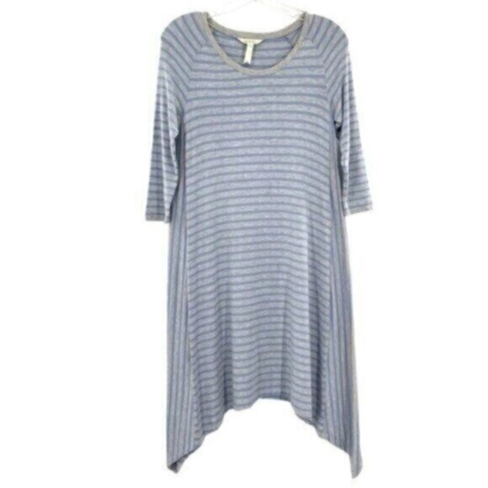 Matilda Jane Her Majesty Women’s Striped T-Shirt Cotton Tunic Dress